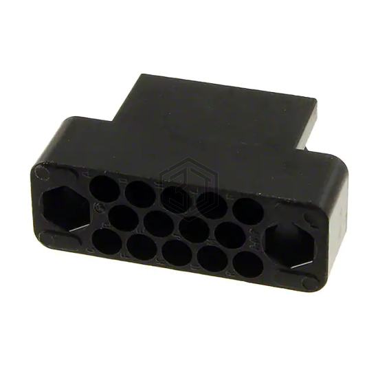 201297-1 - TE Connectivity AMP Connectors - Backplane Connectors - Housings
