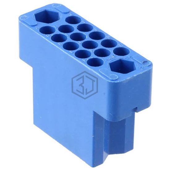 201298-3 - TE Connectivity AMP Connectors - Backplane Connectors - Housings