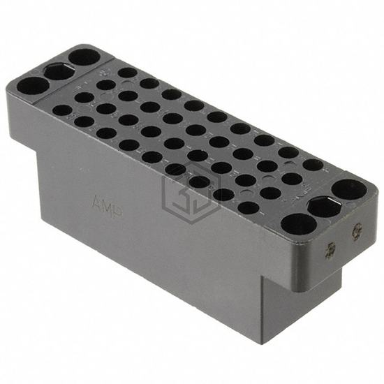205076-2 - TE Connectivity AMP Connectors - Backplane Connectors - Housings