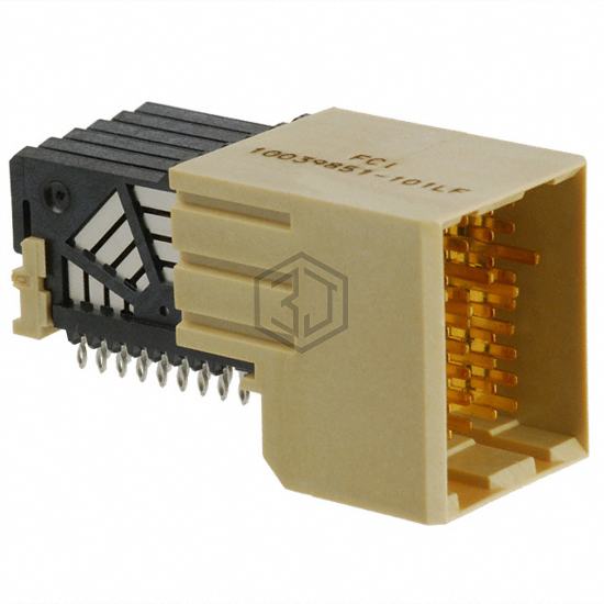 10039851-101LF - Amphenol ICC (FCI) - Backplane Connectors - Specialized