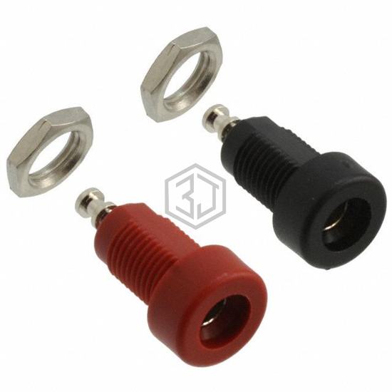 9284R/B - E-Z-Hook - Banana and Tip Connectors - Jacks, Plugs
