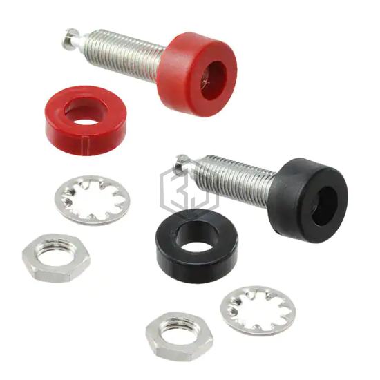 1581-02 - Pomona Electronics - Banana and Tip Connectors - Jacks, Plugs