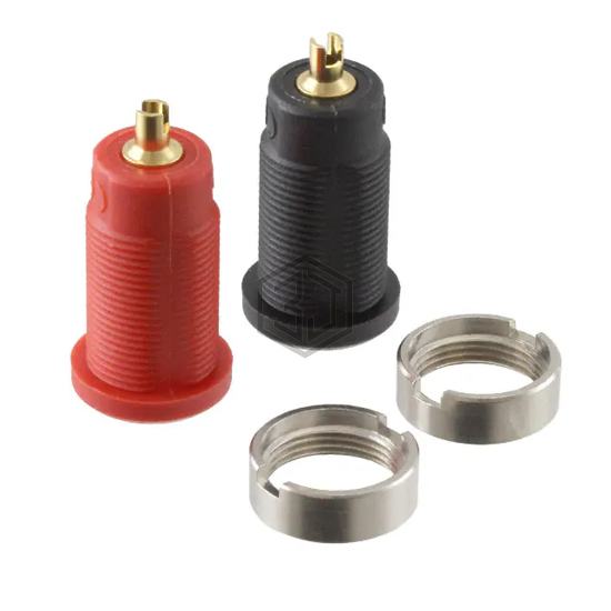 5931-02 - Pomona Electronics - Banana and Tip Connectors - Jacks, Plugs