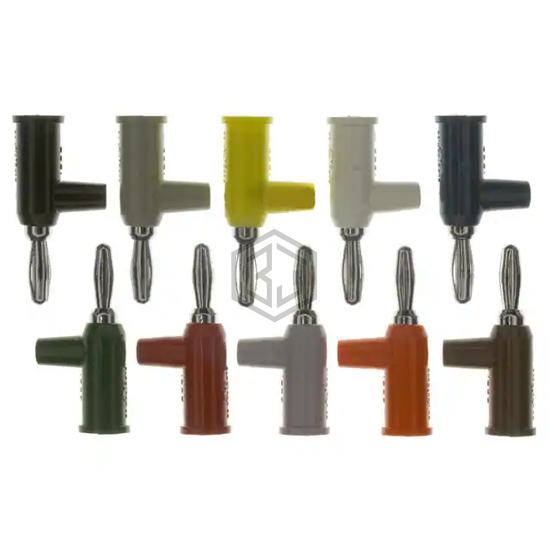 6545 - Pomona Electronics - Banana and Tip Connectors - Jacks, Plugs