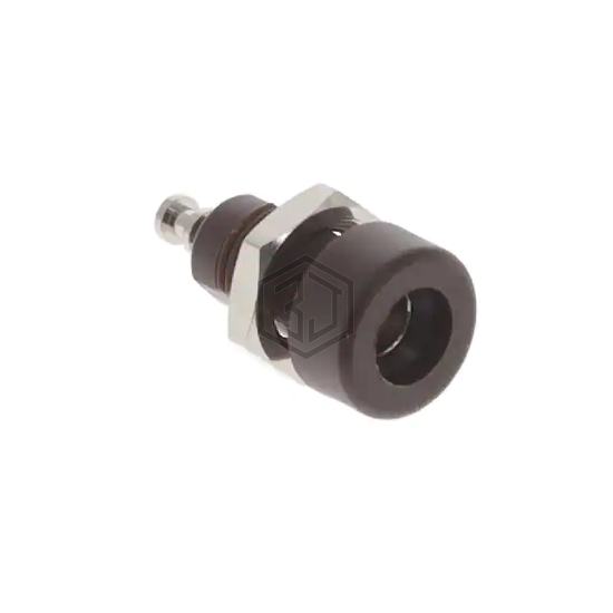 9284BRN - E-Z-Hook - Banana and Tip Connectors - Jacks, Plugs