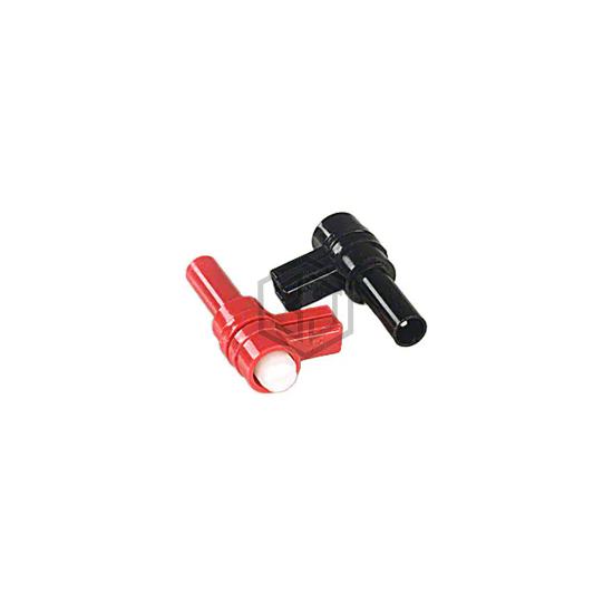 9302 R/B - E-Z-Hook - Banana and Tip Connectors - Jacks, Plugs