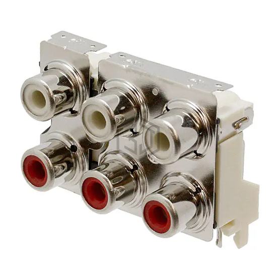 PJRAS3X2S01X - Switchcraft Inc. - Barrel - Audio Connectors
