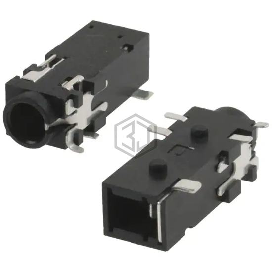 SJ-43515RS-SMT-TR - CUI Devices - Barrel - Audio Connectors