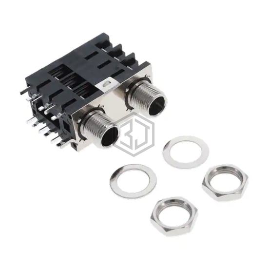 ACJS-MHDEM - Amphenol Audio - Barrel - Audio Connectors