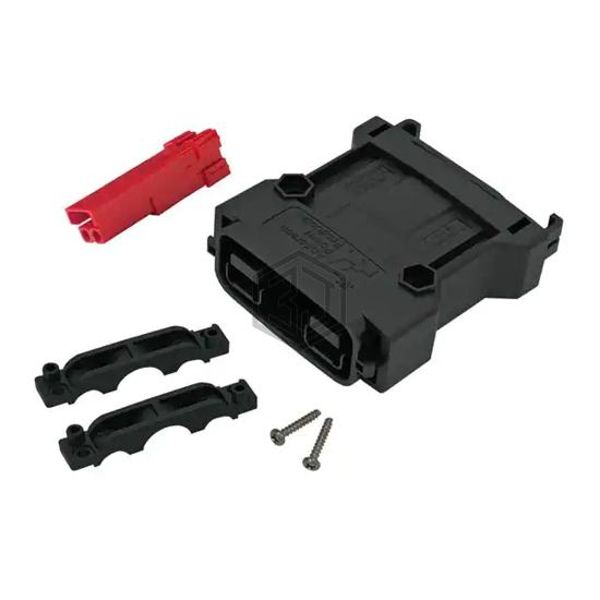 SBSX75A-REC-KIT-RED - Anderson Power Products, Inc. - Blade Type Power Connectors - Housings