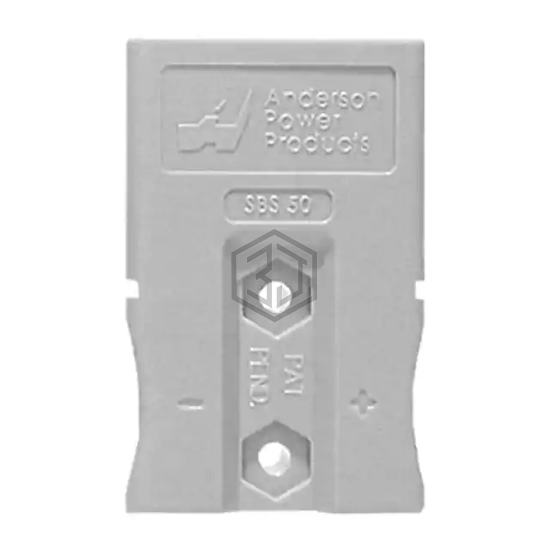 SBS50GRA-BK - Anderson Power Products, Inc. - Blade Type Power Connectors - Housings