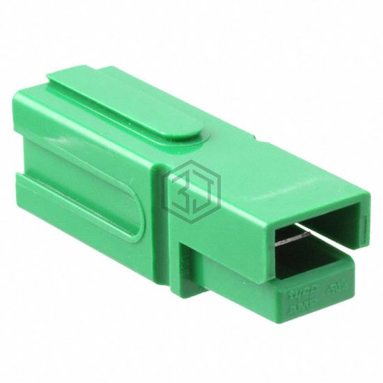 1604001-4 - TE Connectivity AMP Connectors - Blade Type Power Connectors - Housings