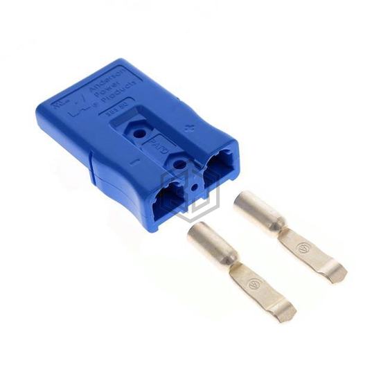 SBS50BLU#6 - Anderson Power Products, Inc. - Blade Type Power Connectors