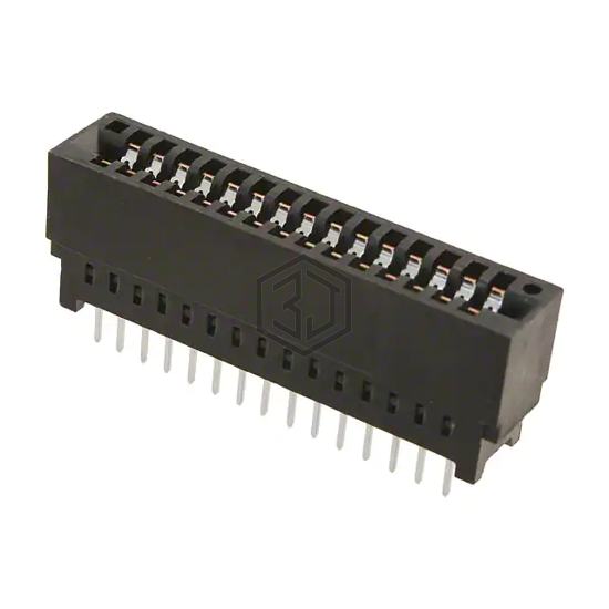 5530843-2 - TE Connectivity AMP Connectors - Card Edge Connectors - Edgeboard Connectors