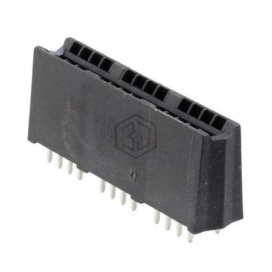 6651214-1 - TE Connectivity AMP Connectors - Card Edge Connectors - Edgeboard Connectors