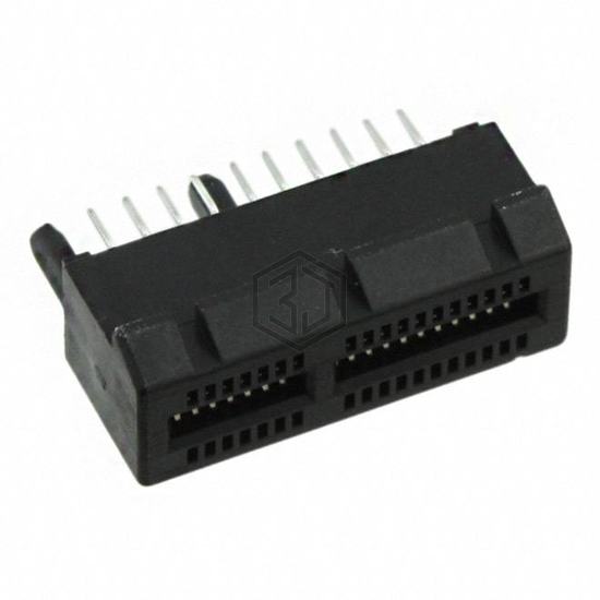 10018784-10200TLF - Amphenol ICC (FCI) - Card Edge Connectors - Edgeboard Connectors