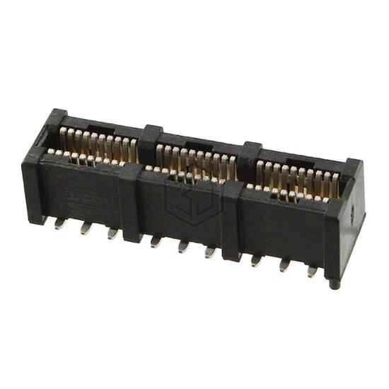 6651712-1 - TE Connectivity AMP Connectors - Card Edge Connectors - Edgeboard Connectors