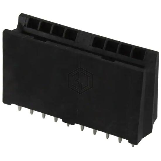 6643460-1 - TE Connectivity AMP Connectors - Card Edge Connectors - Edgeboard Connectors