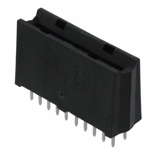 6651170-1 - TE Connectivity AMP Connectors - Card Edge Connectors - Edgeboard Connectors