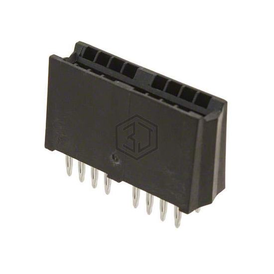 6650534-1 - TE Connectivity AMP Connectors - Card Edge Connectors - Edgeboard Connectors
