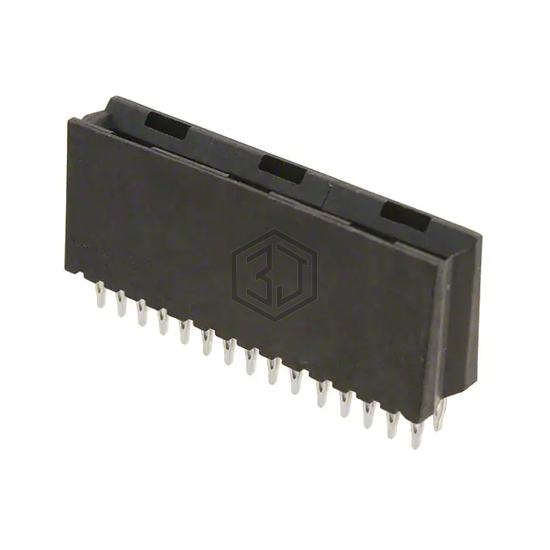 6650384-2 - TE Connectivity AMP Connectors - Card Edge Connectors - Edgeboard Connectors