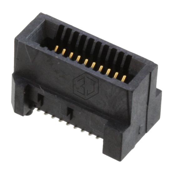 SPD08-020-RB-TR - 3M - Card Edge Connectors - Edgeboard Connectors