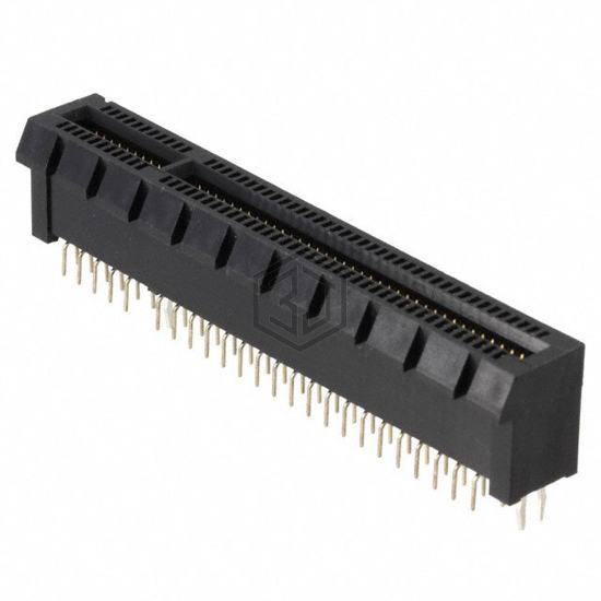 3-1775801-3 - TE Connectivity AMP Connectors - Card Edge Connectors - Edgeboard Connectors