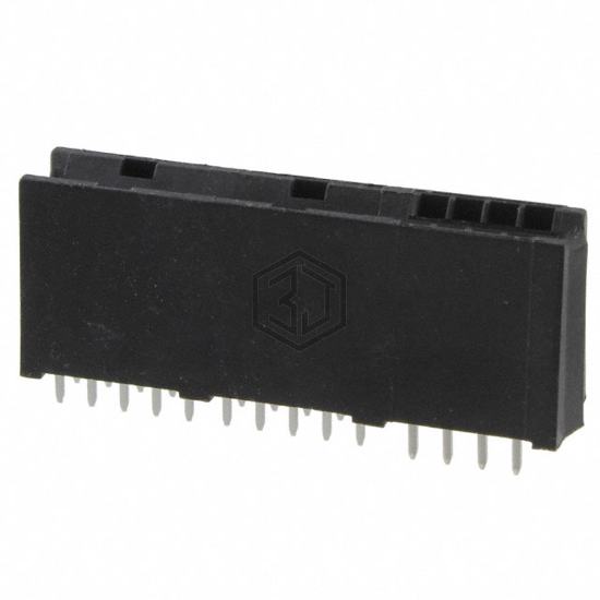 6651290-2 - TE Connectivity AMP Connectors - Card Edge Connectors - Edgeboard Connectors