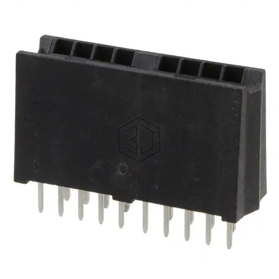 6643460-2 - TE Connectivity AMP Connectors - Card Edge Connectors - Edgeboard Connectors