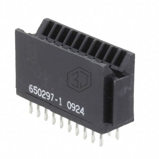 650297-1 - TE Connectivity AMP Connectors - Card Edge Connectors - Edgeboard Connectors