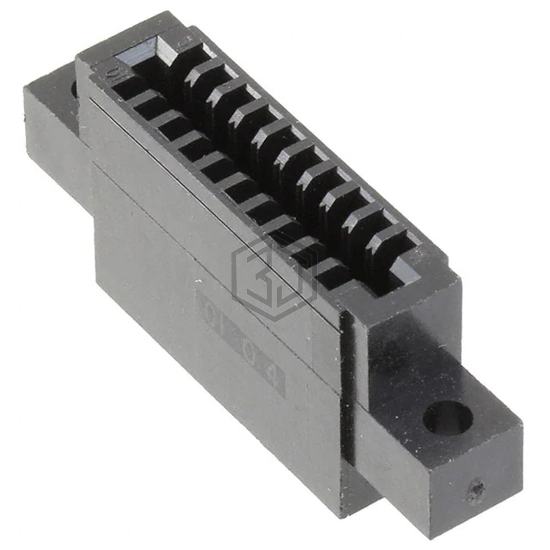 583861-7 - TE Connectivity AMP Connectors - Card Edge Connectors - Housings