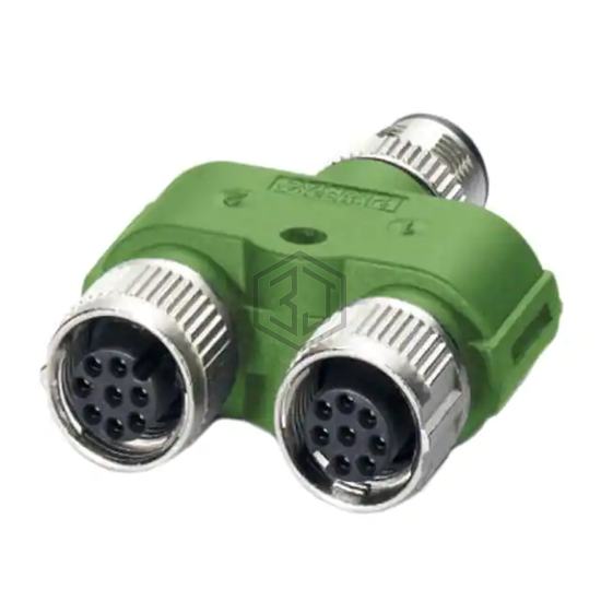 1454972 - Phoenix Contact - Circular Connectors - Adapters