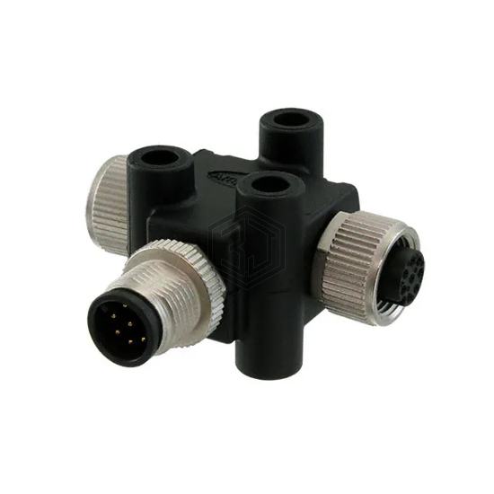 TA-A08M-A08F-A08F-01 - Amphenol LTW - Circular Connectors - Adapters