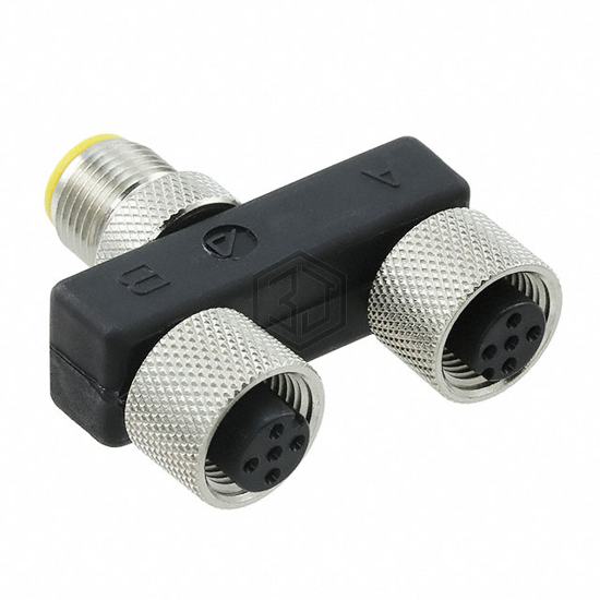 SPL001W BK032 - Alpha Wire - Circular Connectors - Adapters