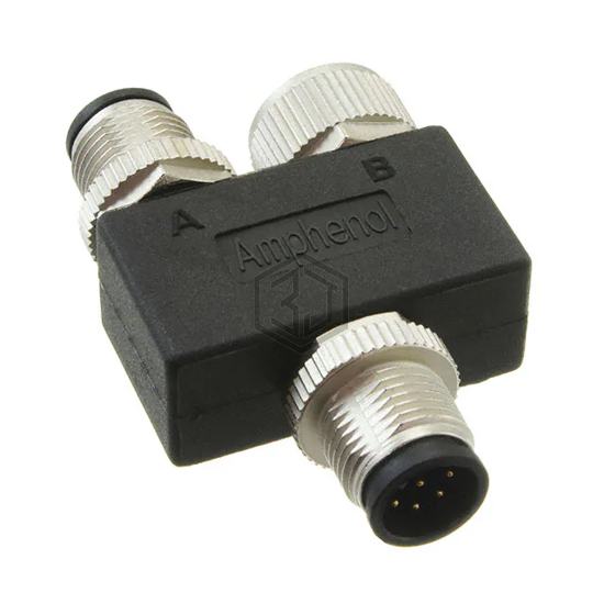YA-A08M-A08M-A08F-01 - Amphenol LTW - Circular Connectors - Adapters