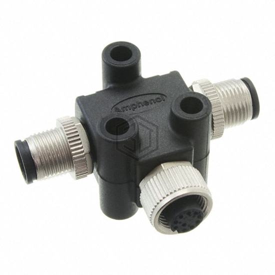 TA-A10F-A10M-A10M-01 - Amphenol LTW - Circular Connectors - Adapters