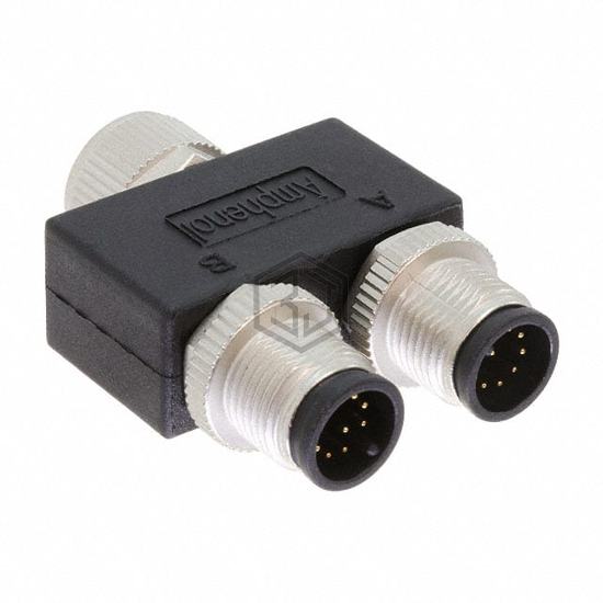 YA-A10F-A10M-A10M-01 - Amphenol LTW - Circular Connectors - Adapters