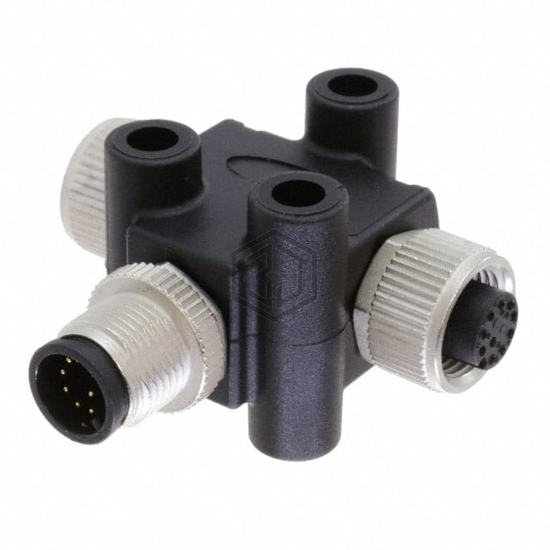TA-A10M-A10F-A10F-01 - Amphenol LTW - Circular Connectors - Adapters