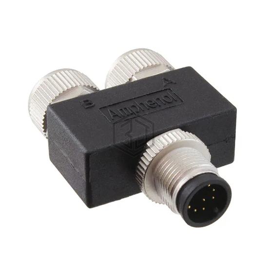 YA-A10M-A10F-A10F-01 - Amphenol LTW - Circular Connectors - Adapters