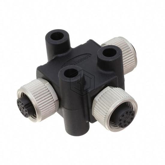TA-A10F-A10F-A10F-01 - Amphenol LTW - Circular Connectors - Adapters