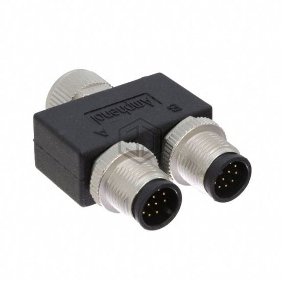 YA-A12F-A12M-A12M-01 - Amphenol LTW - Circular Connectors - Adapters