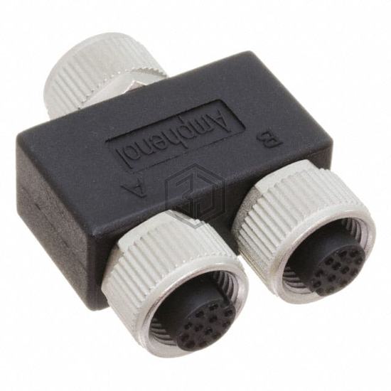 YA-A12F-A12F-A12F-01 - Amphenol LTW - Circular Connectors - Adapters