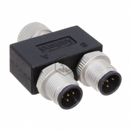 YA-A05F-A05M-A05M-01 - Amphenol LTW - Circular Connectors - Adapters