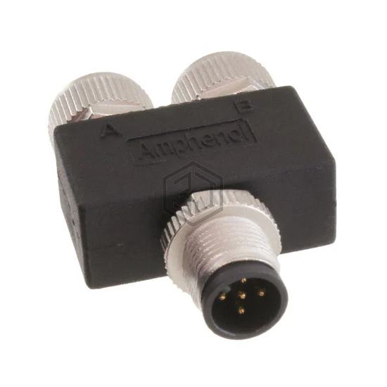 YA-A05M-A05F-A05F-01 - Amphenol LTW - Circular Connectors - Adapters