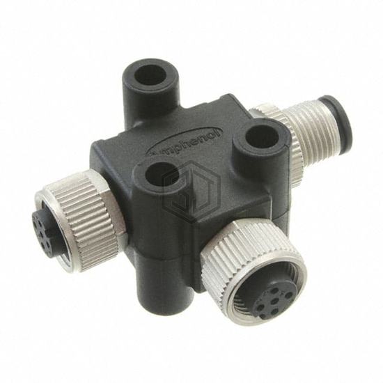 TA-A03F-A03M-A03F-01 - Amphenol LTW - Circular Connectors - Adapters