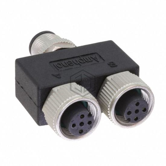 YA-A03M-A03F-A03F-01 - Amphenol LTW - Circular Connectors - Adapters