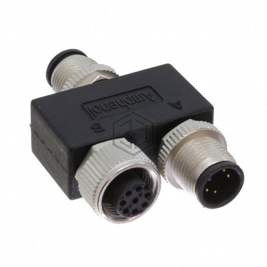 YA-A06M-A06M-A06F-01 - Amphenol LTW - Circular Connectors - Adapters