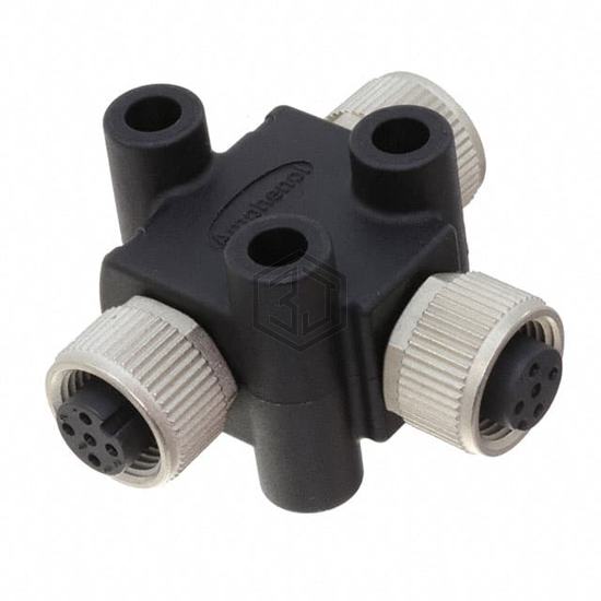 TA-A03F-A03F-A03F-01 - Amphenol LTW - Circular Connectors - Adapters