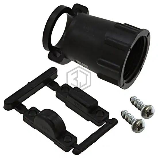 206966-9 - TE Connectivity AMP Connectors - Circular Connectors - Backshells and Cable Clamps