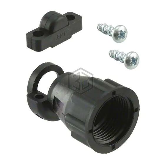 1-206062-5 - TE Connectivity AMP Connectors - Circular Connectors - Backshells and Cable Clamps